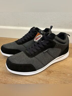 Propét Men's Viator Hi Shoes Sneakers Gray Black US 16 (5E) 
(Just Try It On)